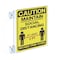 Azar Displays Two-Sided AcrylicSign Holder W/ Suction Cup Grippers 8.5" X 11", PK10 106688 - alternate 3